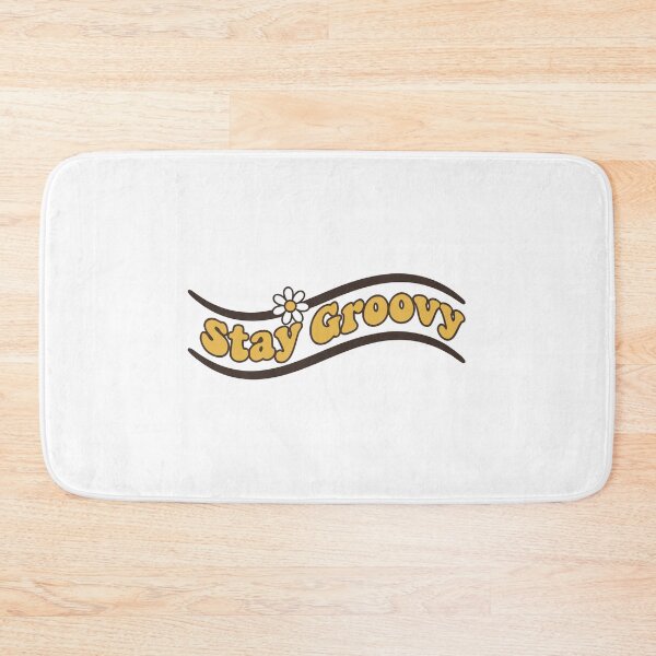 Item preview, Retro 70s Stay Groovy Bubble Font Psychedelic Wave Vector designed and sold by mantra2023.