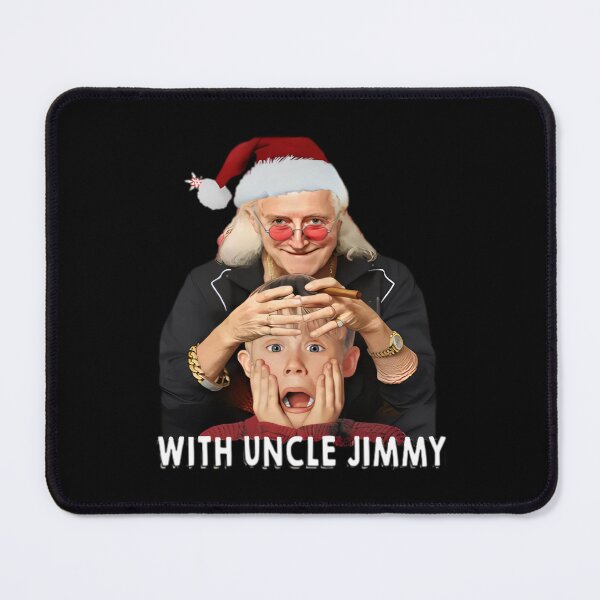Item preview, Home Alone With Uncle Jimmy Christmas, Funny Parody Xmas Jumper, Holiday, Retro Movie-Style Christmas designed and sold by NameLangos.
