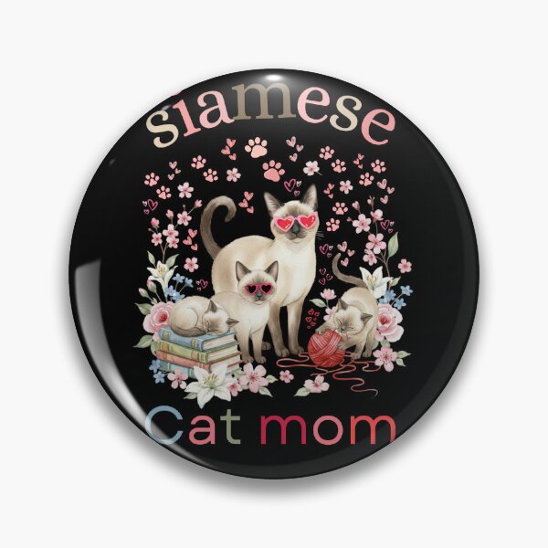 Item preview, Siamese cat mom designed and sold by Fateh-Kro ⭐⭐⭐⭐⭐.