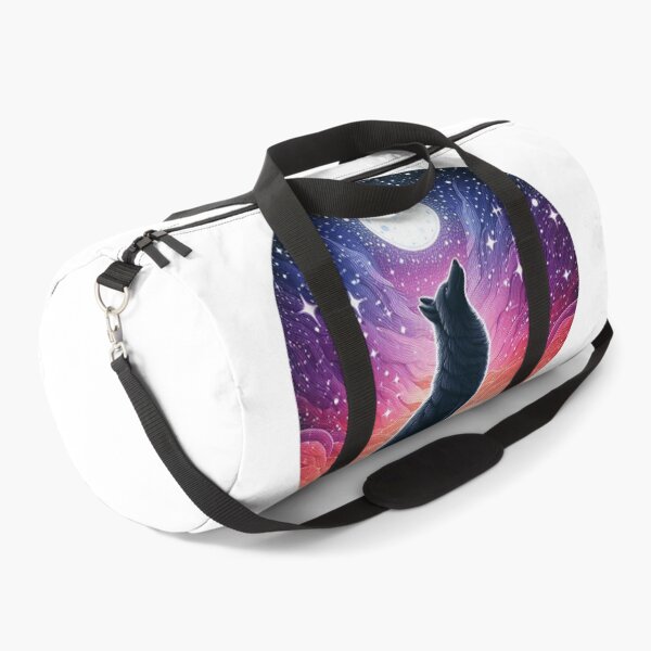 Item preview, Celestial Howling Wolf Full Moon Galaxy designed and sold by BigBlueArt.
