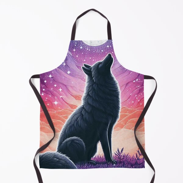Item preview, Celestial Howling Wolf Full Moon Galaxy designed and sold by BigBlueArt.