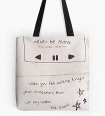Never Be Alone Shawn Mendes Tote Bag