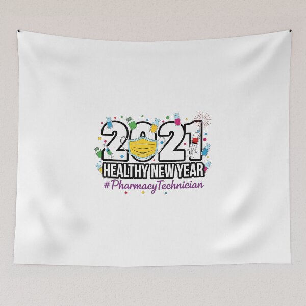 Item preview, Healthy New Year Pharmacy Tech 2021 Reimagined designed and sold by Wittre4512.