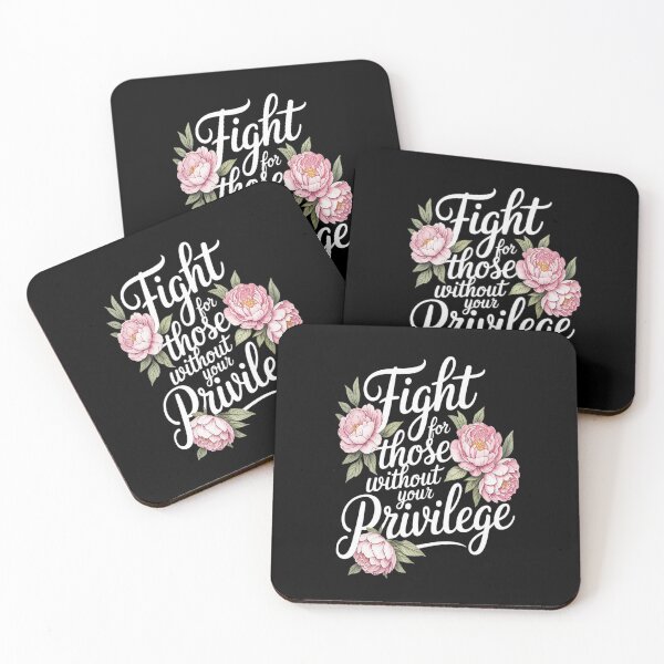 Item preview, Fight For Those Without Your Privilege Resist Floral designed and sold by CottonCandyPrin.