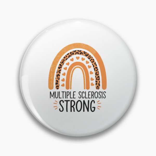 Item preview, Multiple Sclerosis Warrior  Orange Ribbon World MS Day designed and sold by repconomArt.