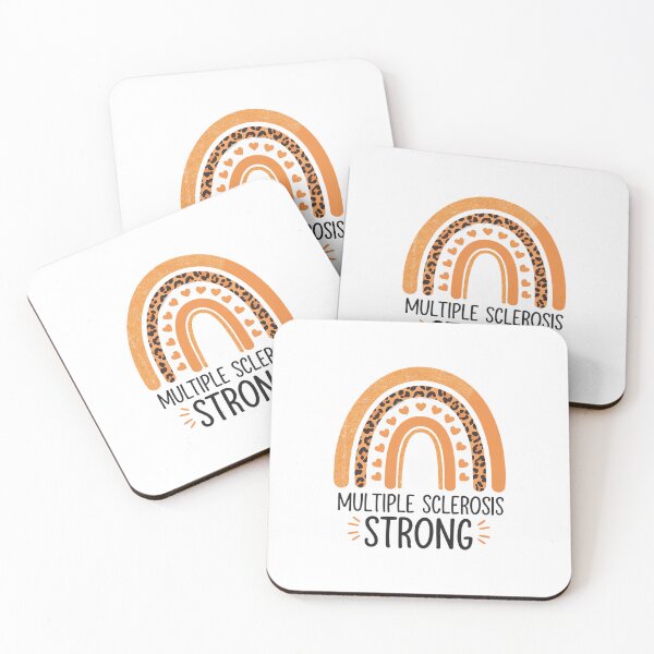 Item preview, Multiple Sclerosis Warrior  Orange Ribbon World MS Day designed and sold by repconomArt.
