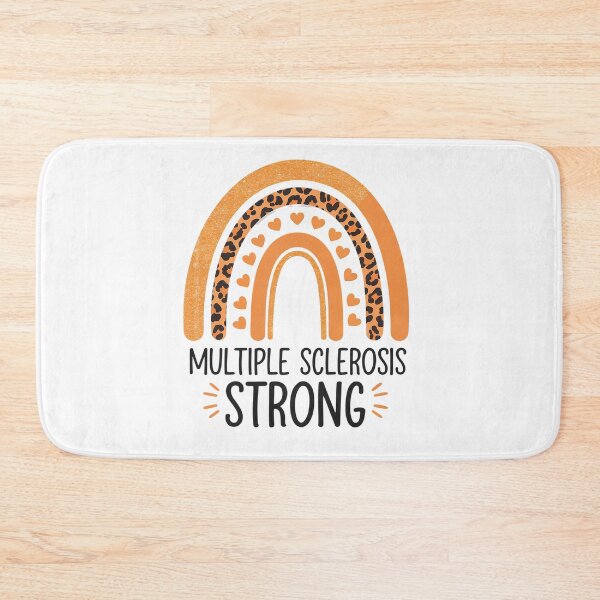 Item preview, Multiple Sclerosis Warrior  Orange Ribbon World MS Day designed and sold by repconomArt.