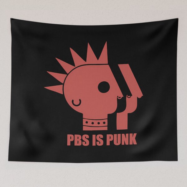 Item preview, Pbs Is Punk Anti Trump Oligarchy Billionaire Capitalism designed and sold by ScottClair.