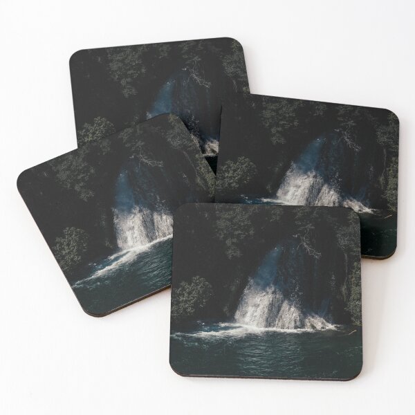Item preview, Hidden Waterfall in a Dark Forest Gorge designed and sold by alicjamiekina.