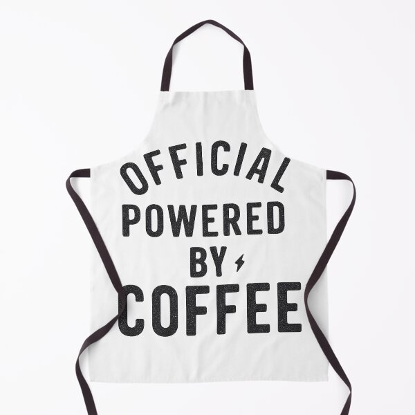 Item preview, Official Powered By Coffee Bold Typography designed and sold by Taylor Bb.