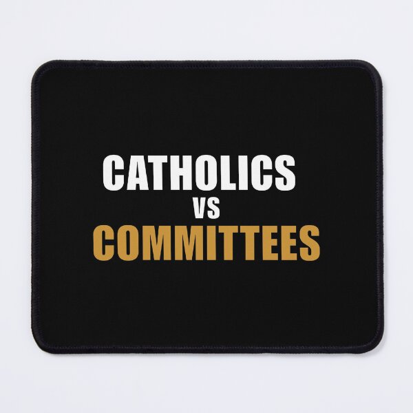 Item preview, Catholics Vs Committees Funny Catholics Vs Committees Football designed and sold by JesseNolan.