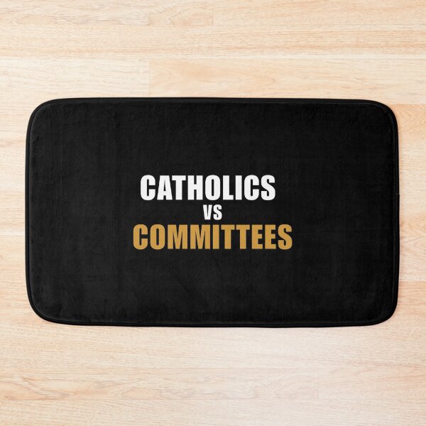 Item preview, Catholics Vs Committees Funny Catholics Vs Committees Football designed and sold by JesseNolan.