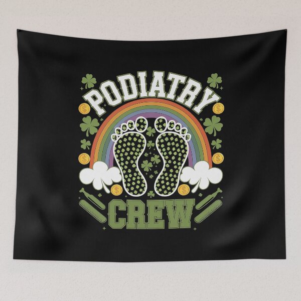 Item preview, Podiatry Crew Rainbow Podiatrist Patrick's Day Men Women  designed and sold by repconomArt.