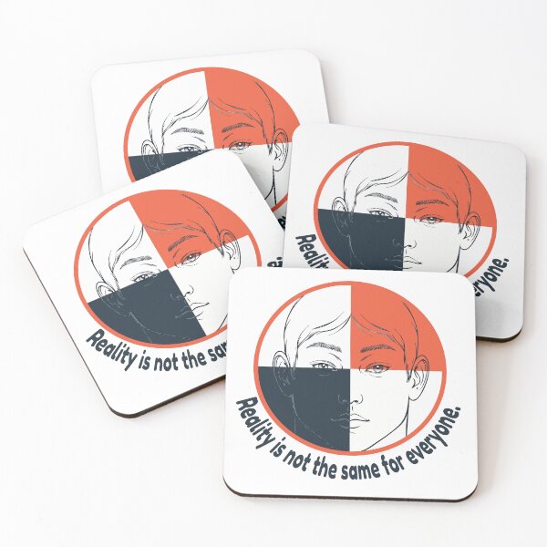 Item preview, Reality Is Not the Same for Everyone – Mental Health Quote designed and sold by NeutronDesign.