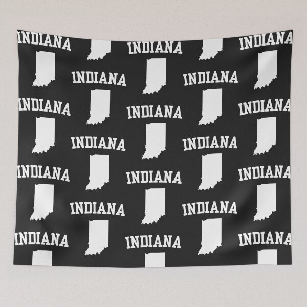 Item preview, Vintage Indiana State Pride - Classic Varsity Typography designed and sold by mashmosh.