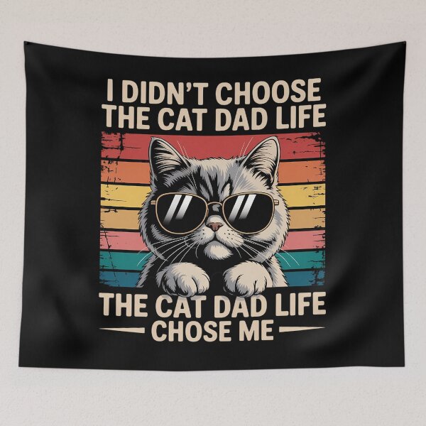 Item preview, Cat Dad Funny Cat Dad Father's Day Cat Daddy designed and sold by CruelShadesSt.
