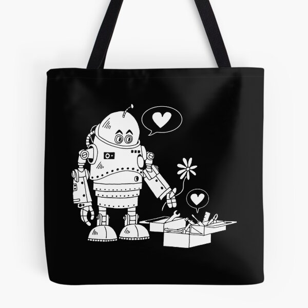 Item preview, Robot in love (white) designed and sold by Lagueny.