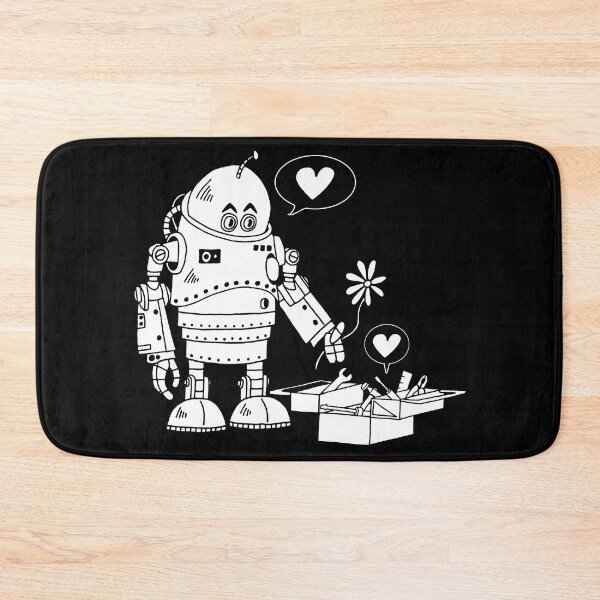Item preview, Robot in love (white) designed and sold by Lagueny.