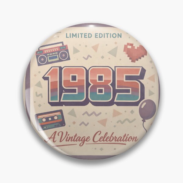 Item preview, Born in 1985 Retro Birthday Design – Vintage Limited  designed and sold by elgreko.