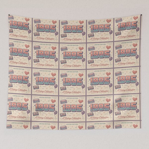 Item preview, Born in 1985 Retro Birthday Design – Vintage Limited  designed and sold by elgreko.