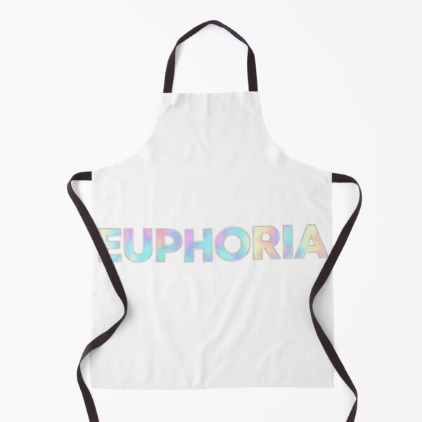 Item preview, Euphoria - Iridescent Holographic Aesthetic Typography Design designed and sold by Dragon's Ascent.