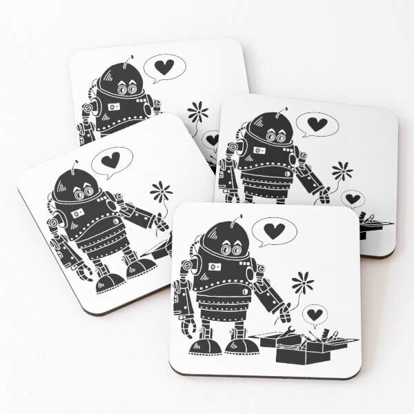 Item preview, Love robot (black) designed and sold by Lagueny.