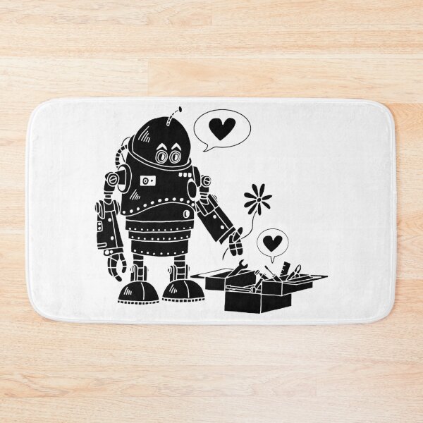 Item preview, Love robot (black) designed and sold by Lagueny.