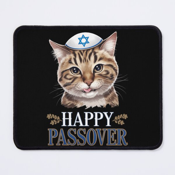 Item preview, Passover Happy Passover Cat Funny Seder Jewish Holiday designed and sold by CruelShadesSt.