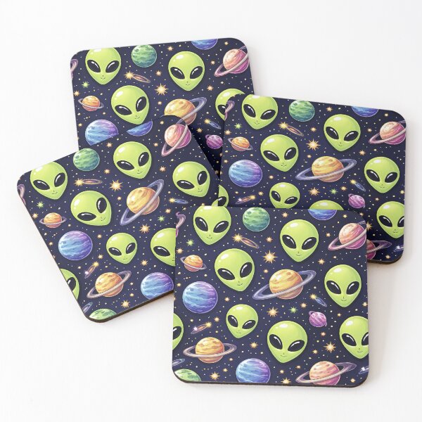Item preview, Aliens and Planets designed and sold by AIEverything.