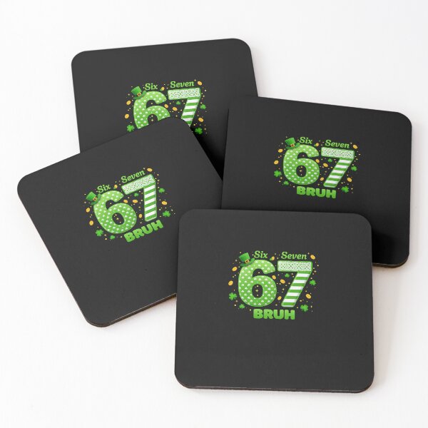 Item preview, Bruh 67 Meme Six Seven for Kids Boys Girls St Patricks Day designed and sold by Intomindfood.