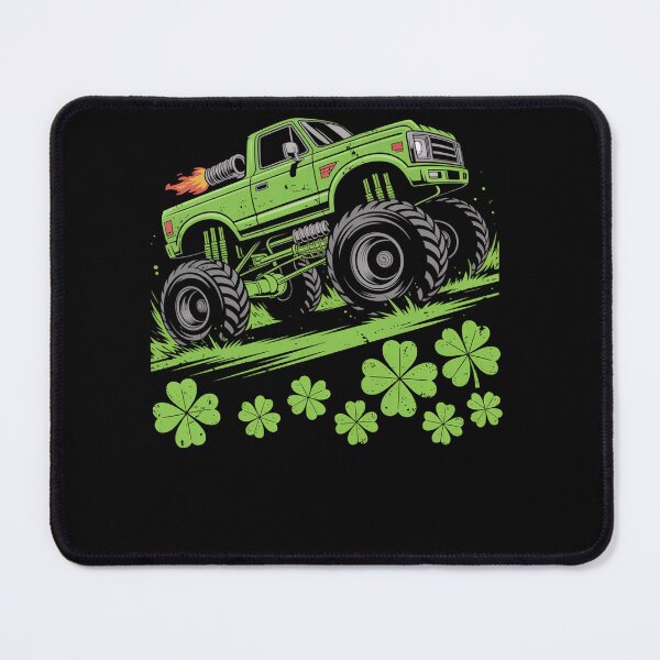 Item preview, St Patricks Day Lucky Monster Truck designed and sold by johnertullio.