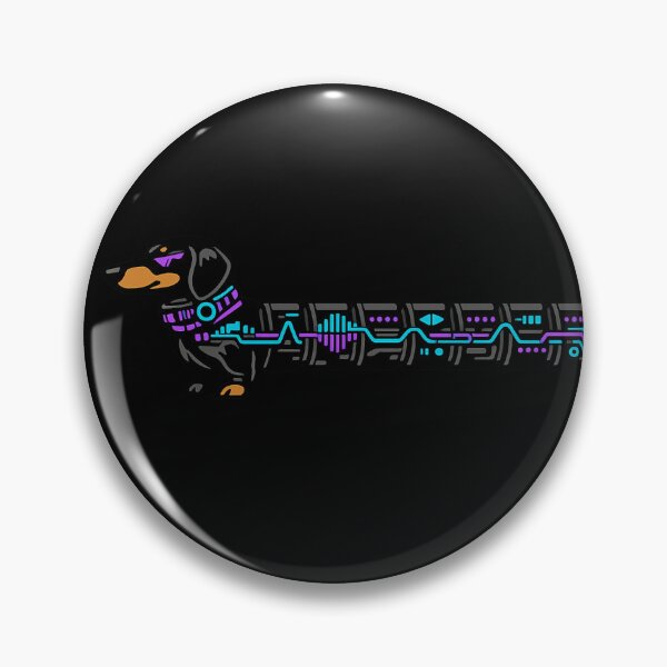 Item preview, Techno Dachshund Ultra Long designed and sold by Faszination Niederrhein.