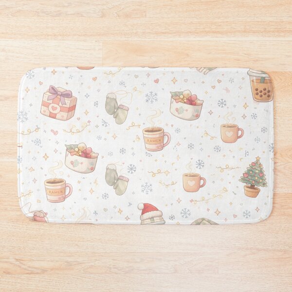 Item preview, K-Drama Christmas Cozy Pattern | Cute Korean Winter Aesthetic designed and sold by Soft Seoul Studio.