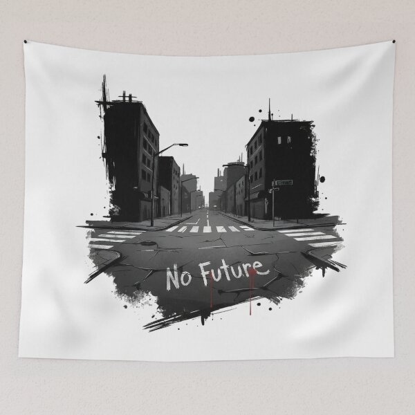 Item preview, No Future, Still Moving designed and sold by SketchNStyle.