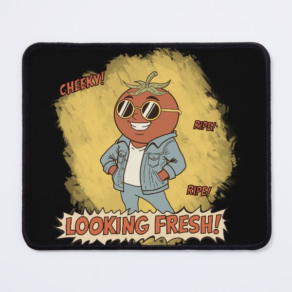 Item preview, Looking Fresh Tomato – Cheeky Funny Food Character Art designed and sold by Popstudio85.