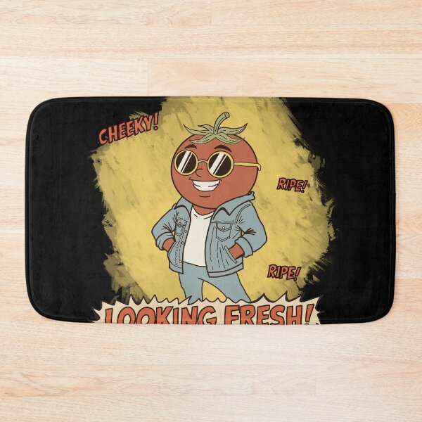 Item preview, Looking Fresh Tomato – Cheeky Funny Food Character Art designed and sold by Popstudio85.