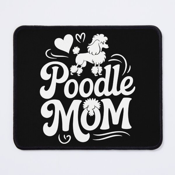 Item preview, mom dog poodle mother day designed and sold by CruelShadesSt.