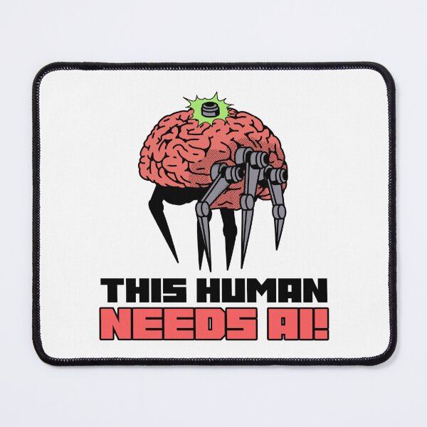 Item preview, This Human Needs AI designed and sold by morve_eternelle.
