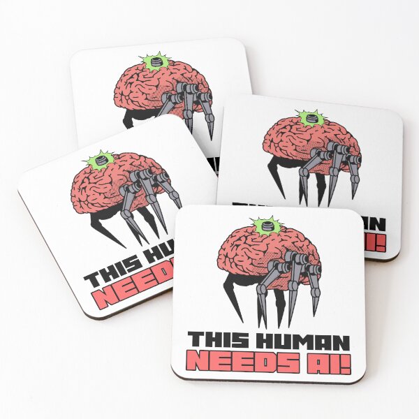 Item preview, This Human Needs AI designed and sold by morve_eternelle.
