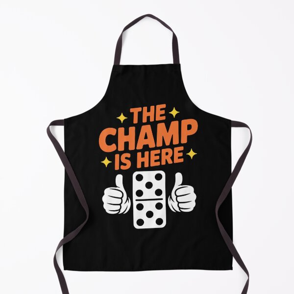 Item preview, The Champ Is Here Dominoes King designed and sold by Elenasriveras.