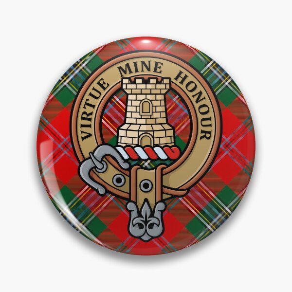 Item preview, Clan MacLean Crest over Tartan designed and sold by sifis.