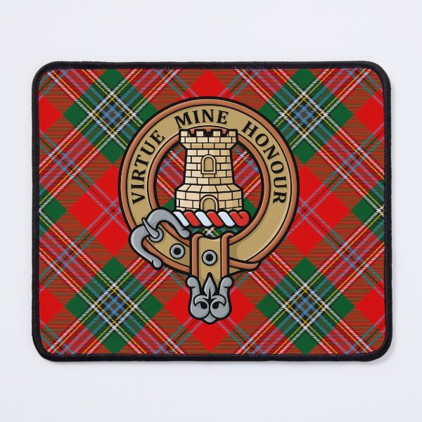 Item preview, Clan MacLean Crest over Tartan designed and sold by sifis.