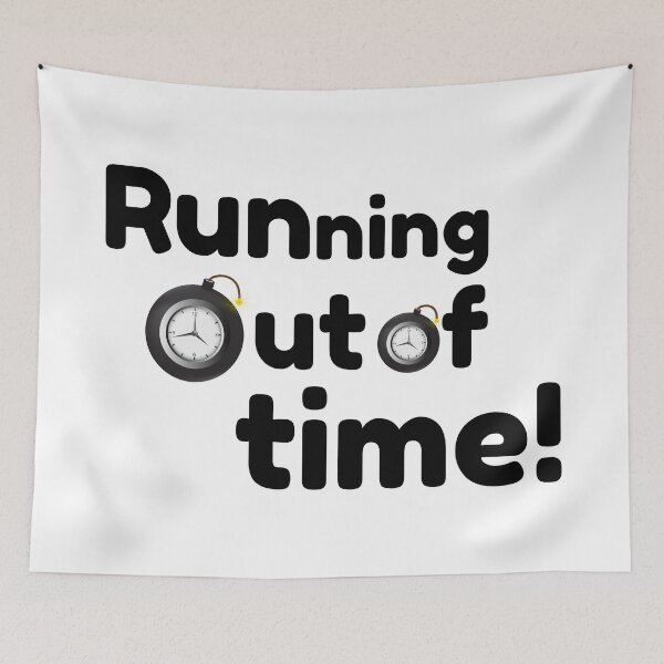 Item preview, Running Out of Time! | Time Bomb Graphic designed and sold by NeutronDesign.