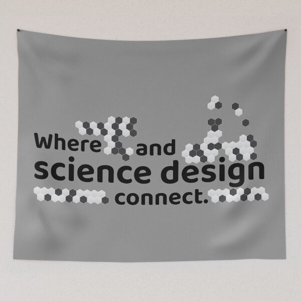 Item preview, HexaFlow – Abstract Geometric Heatmap Pattern designed and sold by NeutronDesign.