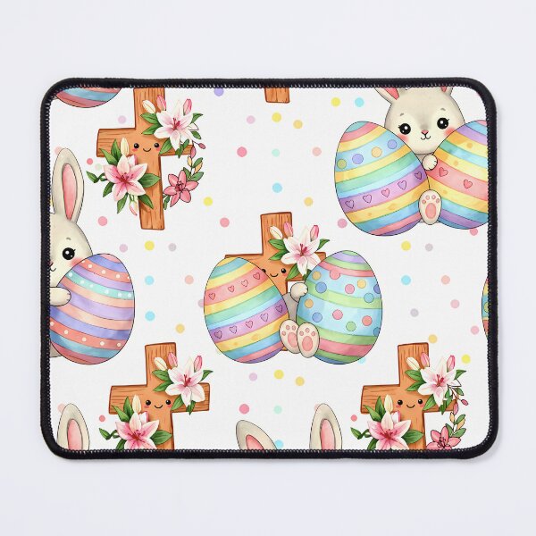 Item preview, Easter Blessings & Bunny Joy – Seamless Spring Pattern designed and sold by meesub.