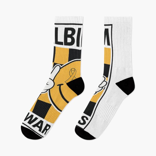 Item preview, Smile Face Hippie Yellow Ribbon Support designed and sold by repconomArt.