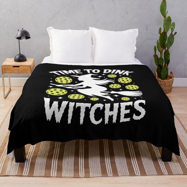 Item preview, Time To Dink Witches Halloween Pickleball designed and sold by HORIZBoutique.