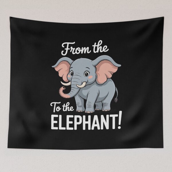 Item preview, Tiny Ant to The Elephant - 90's Hymn Funny Size Contrast designed and sold by HORIZBoutique.