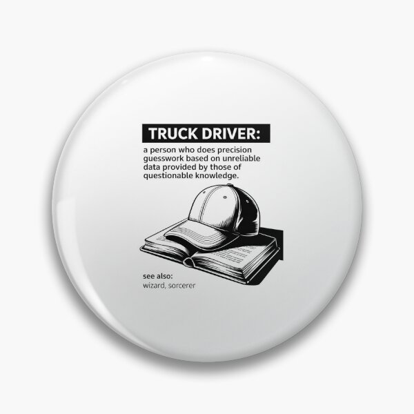 Item preview, Truck Driver Definition Trucker designed and sold by Elenasriveras.