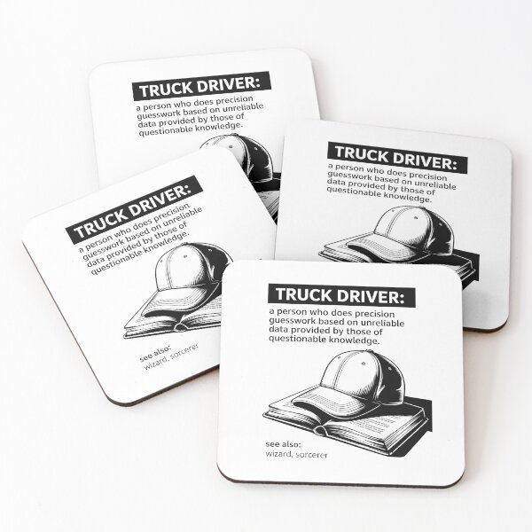 Item preview, Truck Driver Definition Trucker designed and sold by Elenasriveras.